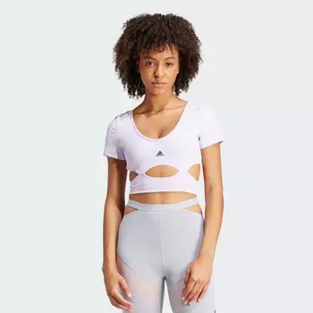 Спортивная футболка Designed by Rui Zhou Adidas, цвет Purple Tint