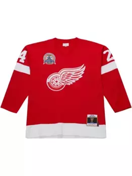 Спортивная футболка Detroit Red Wings 2001/02 Chris Chelios Power Play Mitchell & Ness, красный