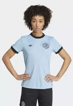 Спортивная футболка DEUTSCHLAND DFB 125 ANNIVERSARY - National team wear Adidas Originals, светло-голубой