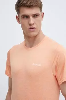 Спортивная футболка для походов Columbia, оранжевый