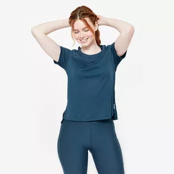 Спортивная футболка Domyos, цвет petrolblau