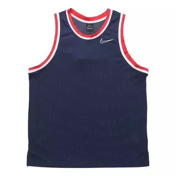 Спортивная футболка dri-fit classic quick dry basketball jersey blue Nike, синий