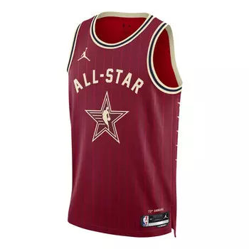 Спортивная футболка dri-fit kevin durant 2024 all-star weekend nba swingman jersey 'team crimson' Air Jordan, красный