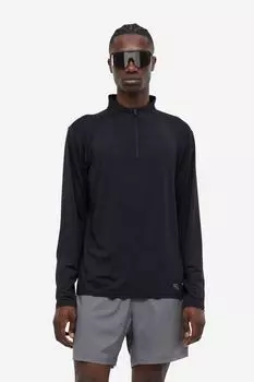 Спортивная футболка DryMove с молнией до половины H&M