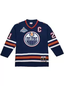 Спортивная футболка Edmonton Oilers 2005/06 Ryan Smyth Mitchell & Ness, синий