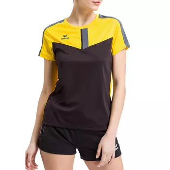 Спортивная футболка Erima, цвет gelb/gelb/schwarz