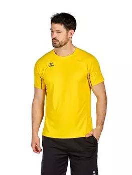 Спортивная футболка erima, цвет gelb/schwarz