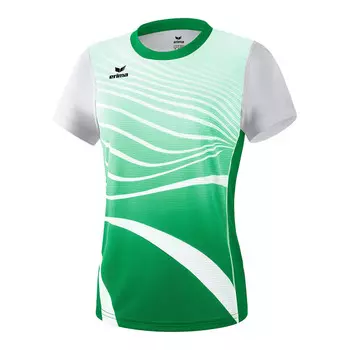 Спортивная футболка Erima, цвет limettengrn/grn/weiss