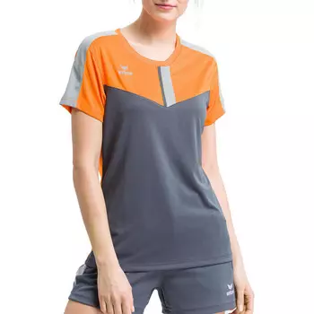 Спортивная футболка Erima, цвет mango/orange/dunkelgrau