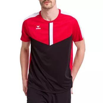 Спортивная футболка Erima, цвет rot/rot/schwarz
