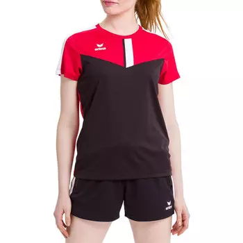 Спортивная футболка Erima, цвет rot/rot/schwarz