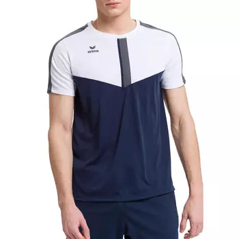 Спортивная футболка Erima, цвет weiss/weiss/navyblau