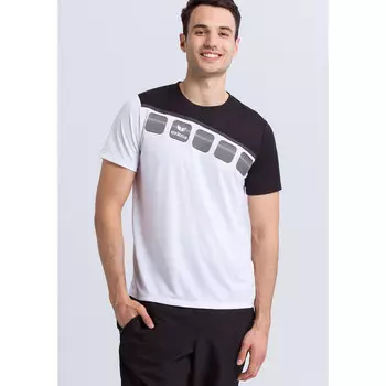 Спортивная футболка Erima, цвет weiss/weiss/schwarz