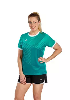 Спортивная футболка erima Mantua Trikot, цвет columbia/wei