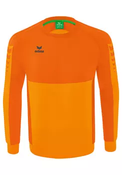 Спортивная футболка erima Six Wings Sweatshirt, цвет new orange/orange
