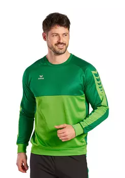 Спортивная футболка erima Six Wings Sweatshirt, цвет green/smaragd