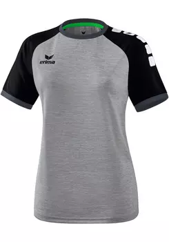 Спортивная футболка erima Zenari 3.0 Trikot, серый меланж/черный/темно серый