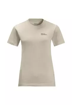 Спортивная футболка ESSENTIAL Jack Wolfskin, слоновая кость