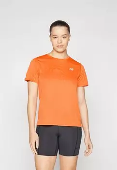 Спортивная футболка ESSENTIALS New Balance, оранжевый