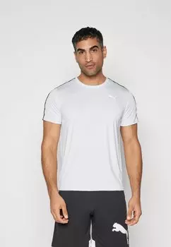 Спортивная футболка Essentials Taped Tee Puma, цвет silver mist
