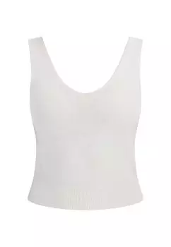 Спортивная футболка faina Strick Tank Top, белый