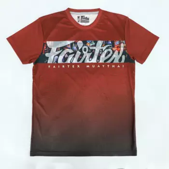 Спортивная футболка Fairtex TST217, размер XL, красный