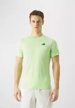 Спортивная футболка Freelift T Adidas, цвет semi green spark/green spark