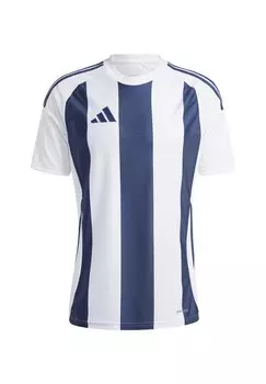 Спортивная футболка FUSSBALL - TEAM STRIPED Adidas Performance, синий