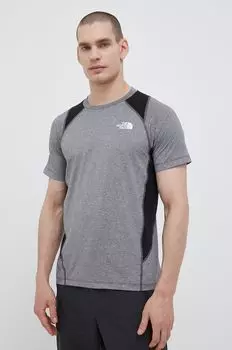 Спортивная футболка Glacier The North Face, серый