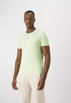 Спортивная футболка Gym+ Training Adidas, цвет semi green spark