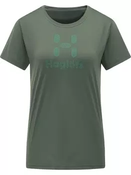 Спортивная футболка Haglfs Performance Glee, зеленый