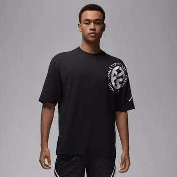 Спортивная футболка HBR GFX Quai 54 Jordan, цвет Schwarz/Beige