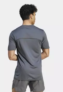 Спортивная футболка HIIT adidas, серый
