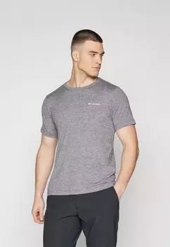Спортивная футболка HIKE BACK GRAPHIC TEE Columbia, цвет shark/heather