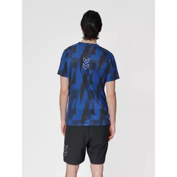 Спортивная футболка Hummel, бирюзовый синий