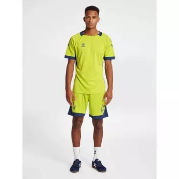 Спортивная футболка Hummel, цвет anisgrn/grn/weiss