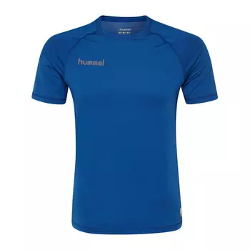 Спортивная футболка Hummel, цвет blau/dunkelblau/dunkelblau