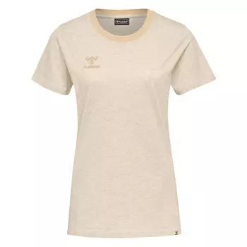 Спортивная футболка Hummel, цвет cremefarben/baumwollwei/baumwollwei