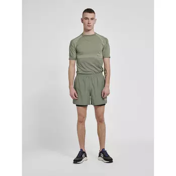 Спортивная футболка Hummel, цвет dunkelzinn/melezegrn