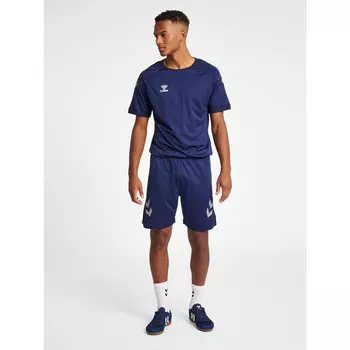 Спортивная футболка Hummel, цвет trkis/navyblau/navyblau