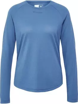 Спортивная футболка Hummel L/S Raglanrmel Hmlmt Yoga Damen, цвет coronet blue