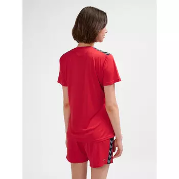 Спортивная футболка Hummel, малиново-розовый/красный