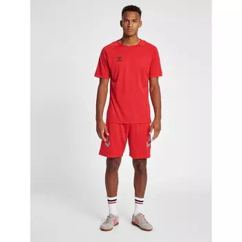 Спортивная футболка Hummel, малиново-розовый/красный