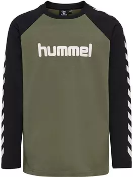 Спортивная футболка Hummel Performance, оливковый