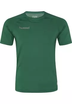 Спортивная футболка Hummel Performance Shirt, зеленый