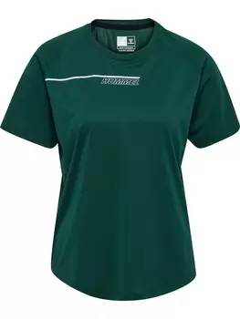 Спортивная футболка Hummel Performance, зеленый