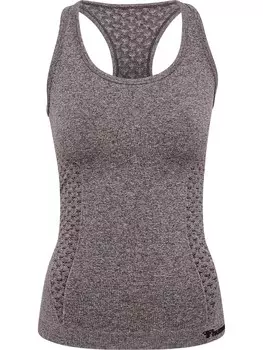 Спортивная футболка Hummel S/L Hmlci Yoga Damen, цвет chocolate plum melange