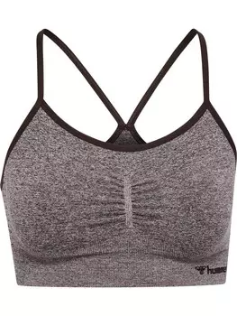 Спортивная футболка Hummel S/L Hmlci Yoga Damen, цвет chocolate plum melange
