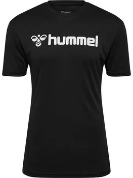 Спортивная футболка Hummel S/S Hmllogo Multisport Erwachsene, черный