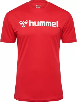 Спортивная футболка Hummel S/S Hmllogo Multisport Erwachsene, цвет true red
